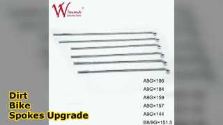 Set raggi per bici da cross 196mm A9G all'ingrosso