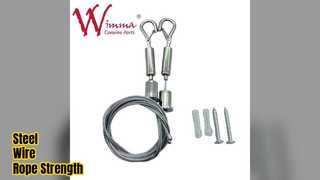 Corde di filo di acciaio pesanti