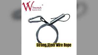 Supporto affidabile per fune metallica in acciaio resistente