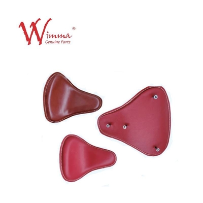 Sedile per moto cuscino PU Sedile spugna in pelle sistema di parti del corpo comode WAZD-97