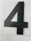 Numero di metallo Firma di segno esterno per pareti Lettera tagliata al laser Oro 3d Custom cinese