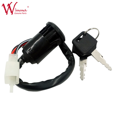 Interruttore di accensione per moto Honda CG125 4 pin nero universale con 2 chiavi e prezzo competitivo