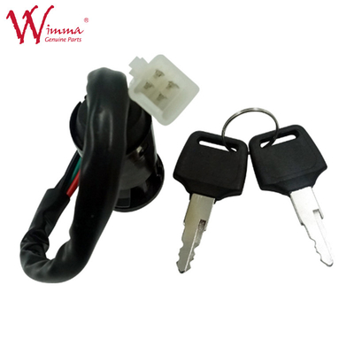 Interruttore di accensione per moto Honda CG125 4 pin nero universale con 2 chiavi e prezzo competitivo