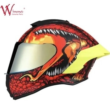 Casco da moto a faccia piena Logo personalizzato ECE 22 06 Top Quality DOT Certified 709S New Style Hot Sale