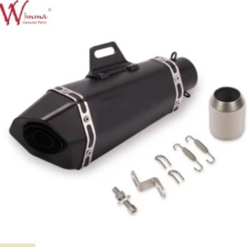 Silenziatore del tubo di scarico per motociclisti 51 mm Per migliorare le prestazioni del sistema di scarico Effetti sonori Riduzione del peso
