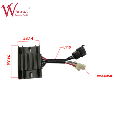 Rettificatore del regolatore per motociclisti Nero Colore Buona Qualità QM200GY