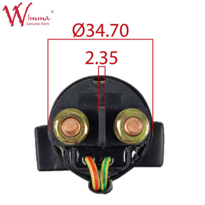 Relay elettrico motociclistico colore nero per XY12530A produttore cinese plastica