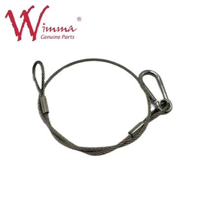 Corde di sicurezza per materiale in acciaio di grado professionale A, rivestite di gomma galvanizzata