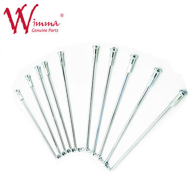 Moto Spoke Set Con Nipples A9G Anteriore Ruota Posteriore Spoke Argento WIMMA