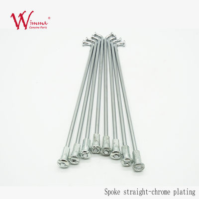 Moto Spoke Set Con Nipples A9G Anteriore Ruota Posteriore Spoke Argento WIMMA