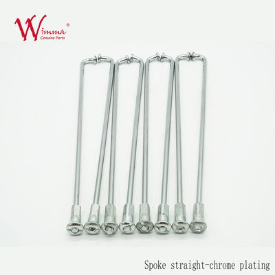 Moto Spoke Set Con Nipples A9G Anteriore Ruota Posteriore Spoke Argento WIMMA