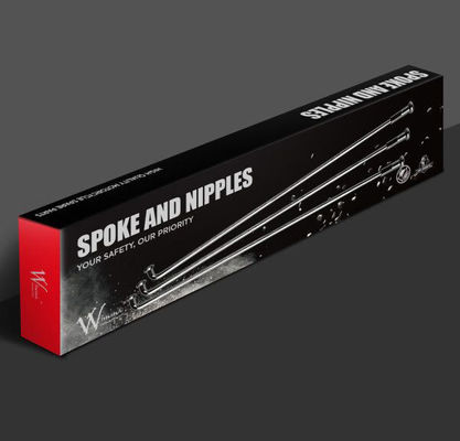 Moto Spoke Set Con Nipples A9G Anteriore Ruota Posteriore Spoke Argento WIMMA