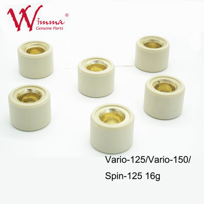 Roller di frizione/roller di trasmissione, Vario Roller, parti di frizione per motociclette, gomma in lega, 16 g